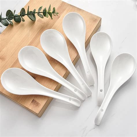 Amazon soup spoons - 12 PACK Asian Soup Spoons, Rice Spoons, Melamine Chinese Won Ton Soup Spoon For soba, pho, ramen, Noodle, Korean Style Large Spoon with Long Handle- Notch and Hook Style, Red ＆ Black. 990. 400+ bought in past month. $999 ($0.83/Count) List: $14.49. FREE delivery Mon, Mar 11 on $35 of items shipped by Amazon. 
